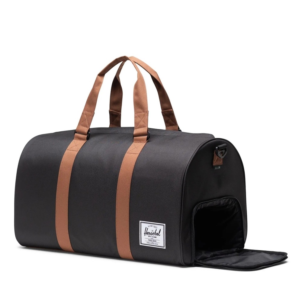 Herschel Novel Duffle Black/leather